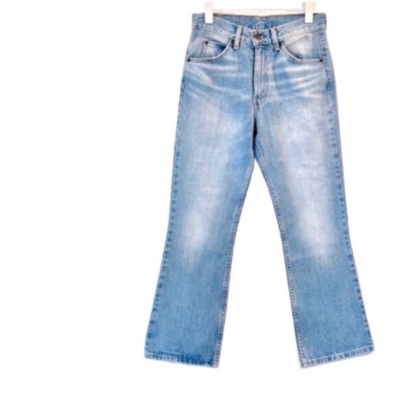 Levi's 517 Cropped Bootcut Reissued Jeans Size 26 - Picture 7 of 9